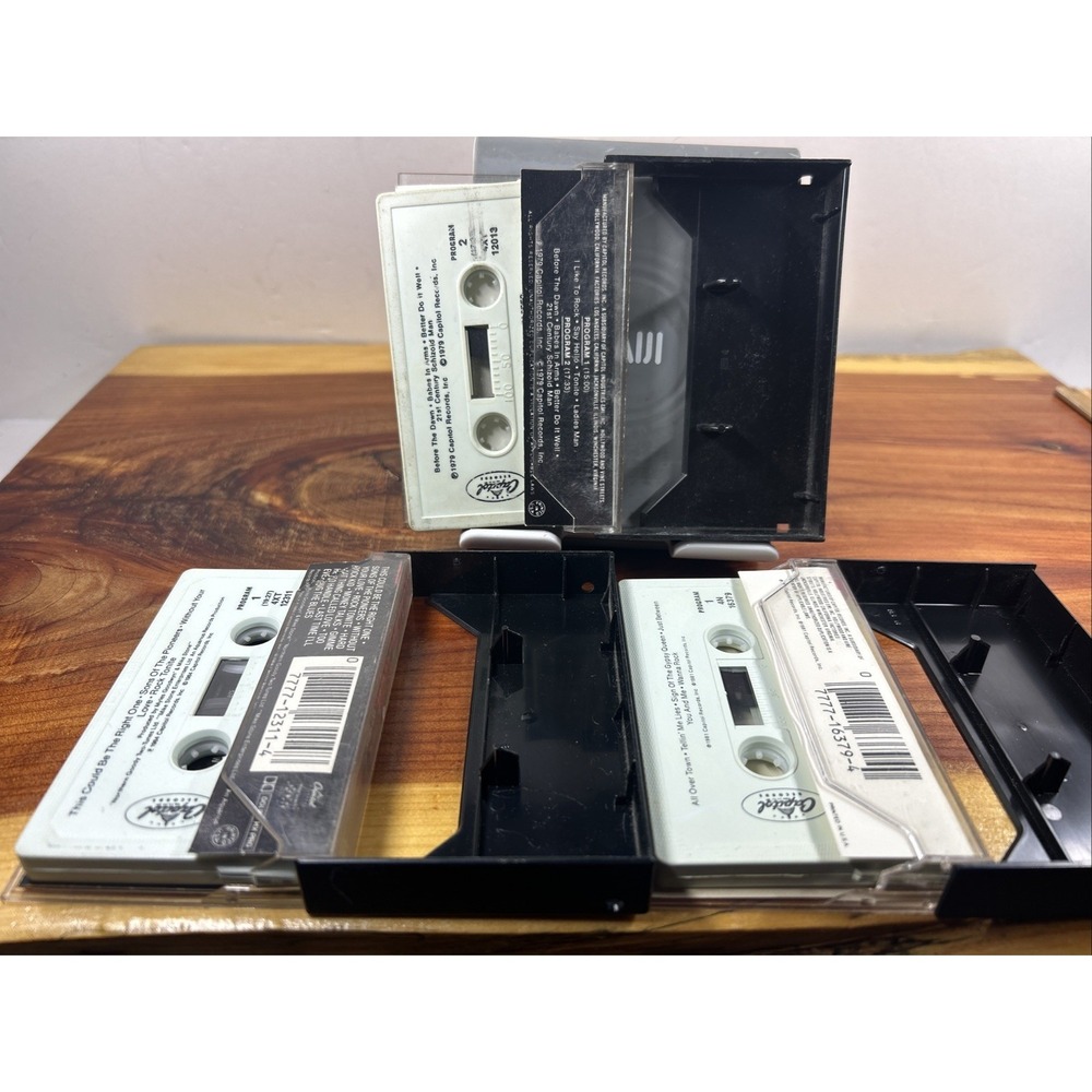 Cassette April Wine 3Hair Metal Album Lot Cassette Classic Rock Stand Back Power - Picture 3 of 4